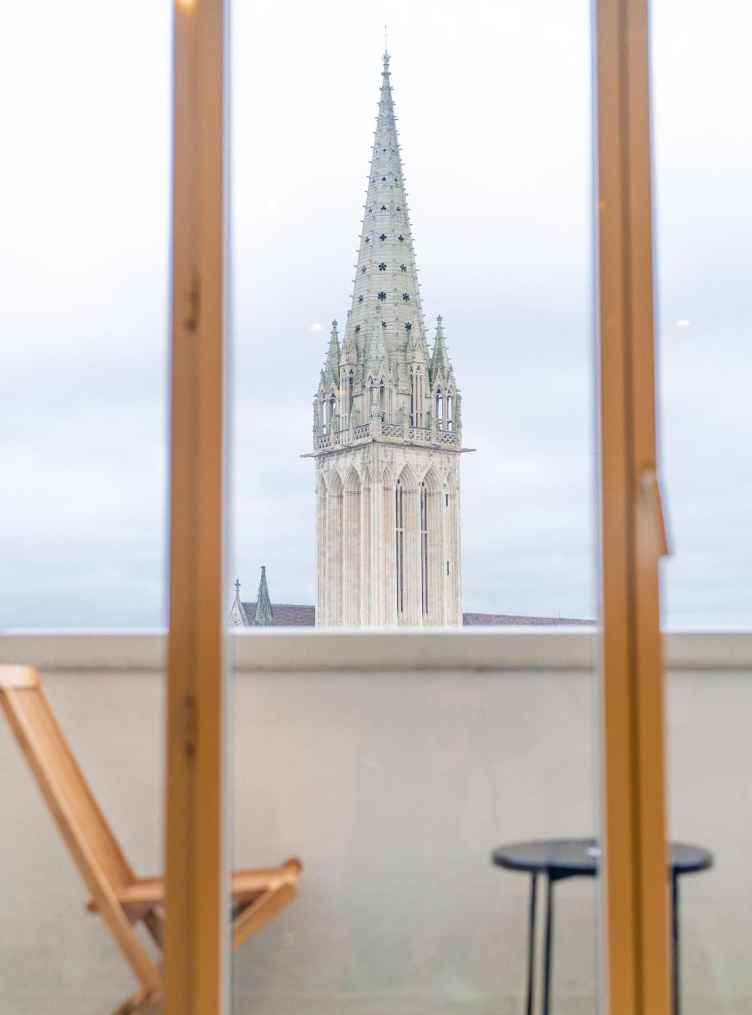 Appt Premium Centre Chateau Terrasse 2 Chambres 6P Vue Exceptionnelle Caen Exterior photo