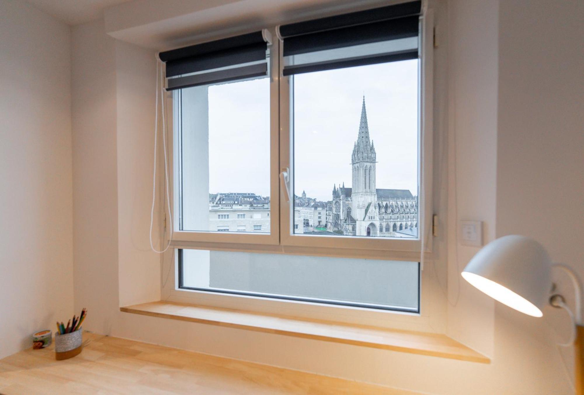 Appt Premium Centre Chateau Terrasse 2 Chambres 6P Vue Exceptionnelle Caen Exterior photo